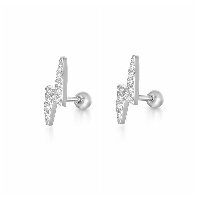 CRYSTAL PAVE EARRINGS S925