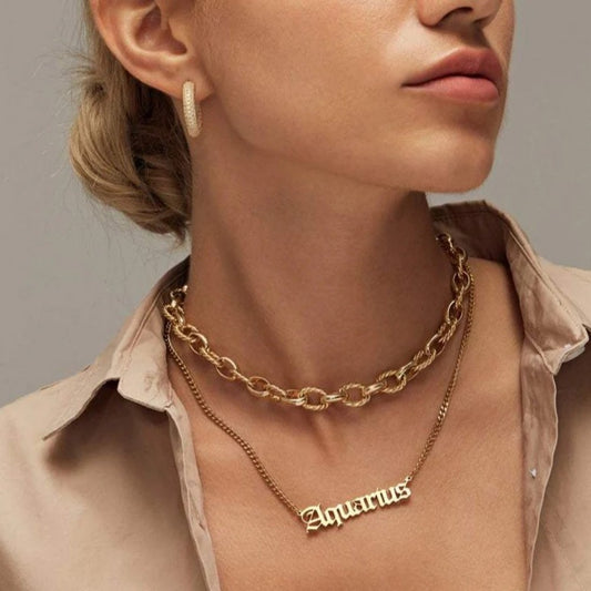 ASTRO ZODIAC NECKLACE