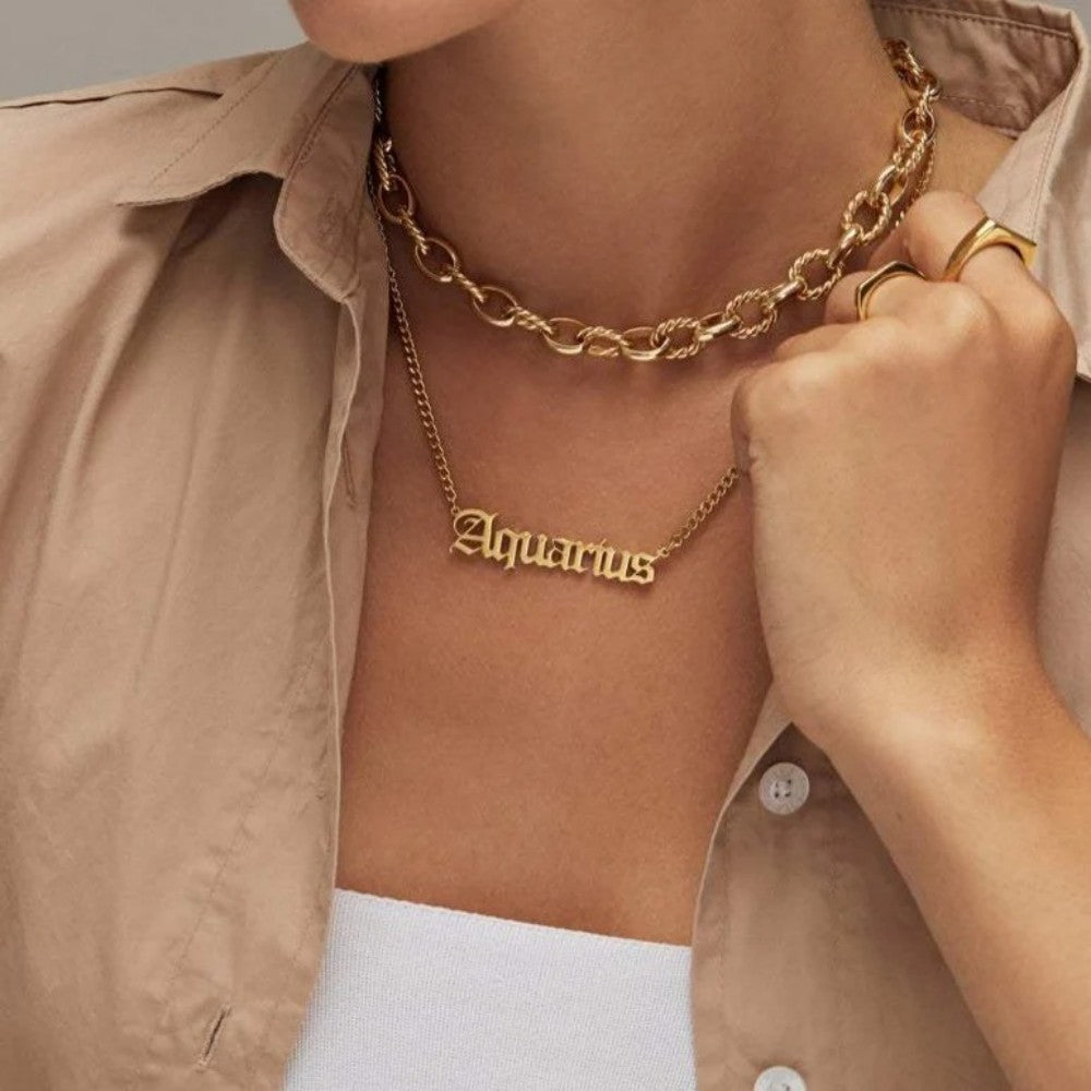 ASTRO ZODIAC NECKLACE