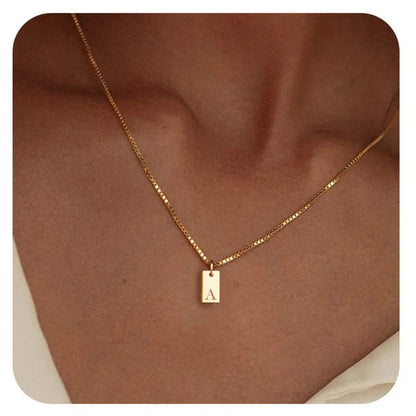 DAINTY TAG NECKLACE