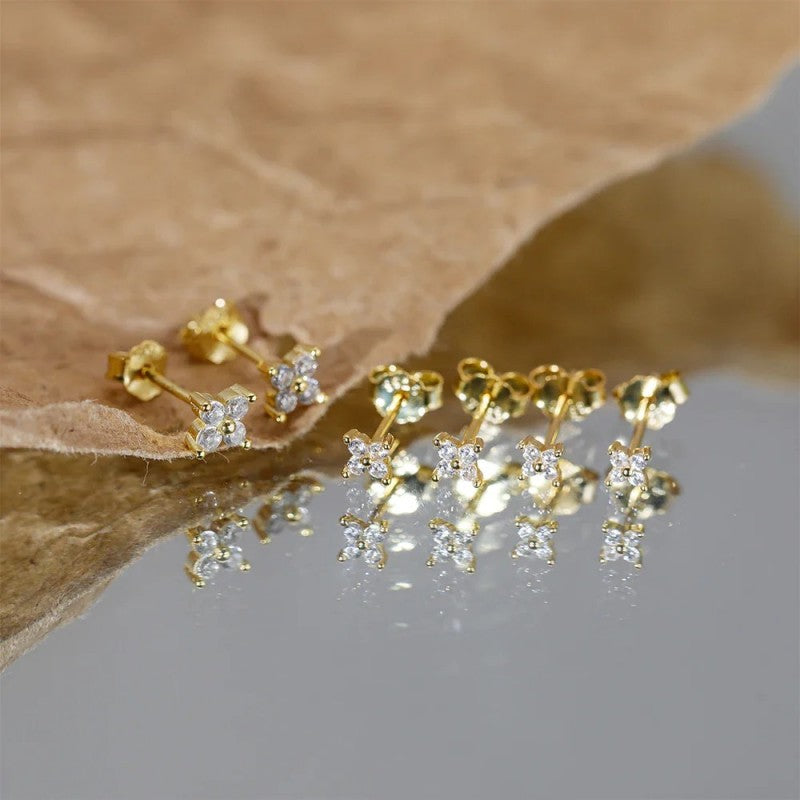 FLOWER EARRING STUDS