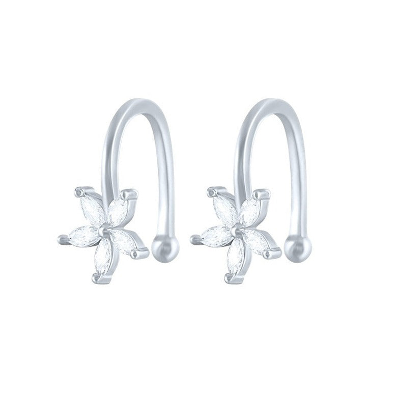 FLEUR EAR CUFF S925