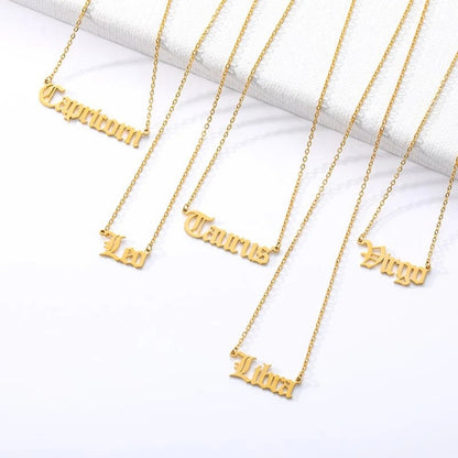 ASTRO ZODIAC NECKLACE