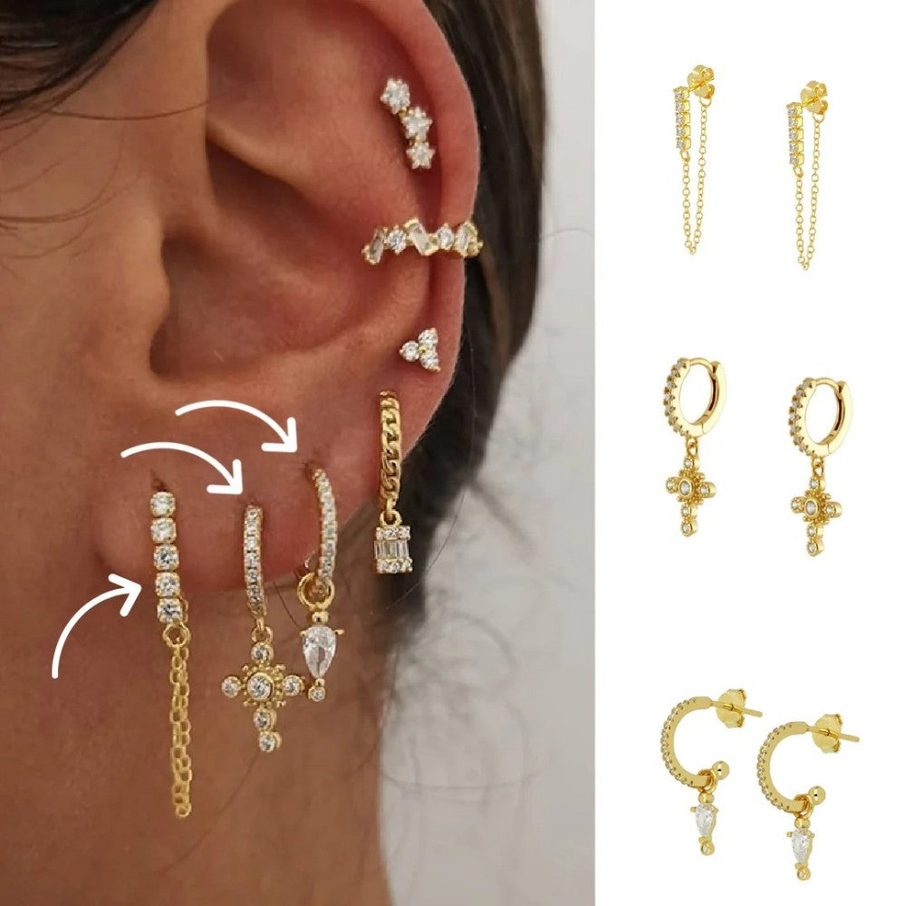 AMALFI EARRING SET 316L
