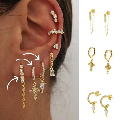 AMALFI EARRING SET 316L