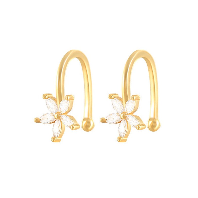 FLEUR EAR CUFF S925