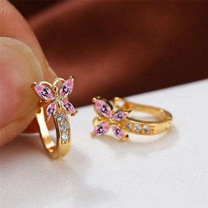 BUTTERFLY KISS HOOPS