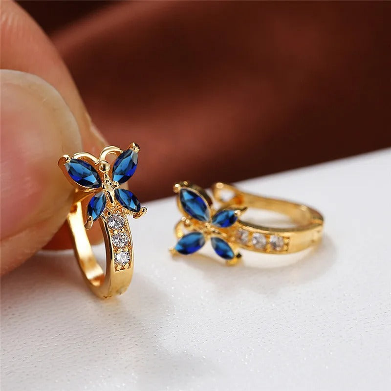 BUTTERFLY KISS HOOPS